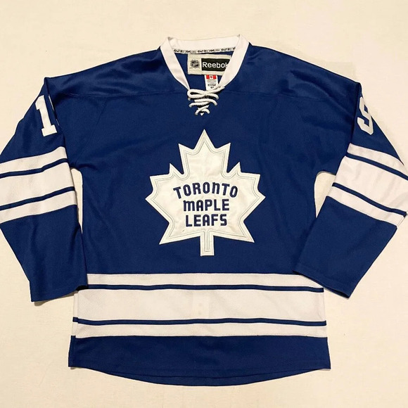 Toronto Maple Leafs Reebok  Jersey Joffrey Lupul Mens Size 48 Stains - Picture 1 of 16